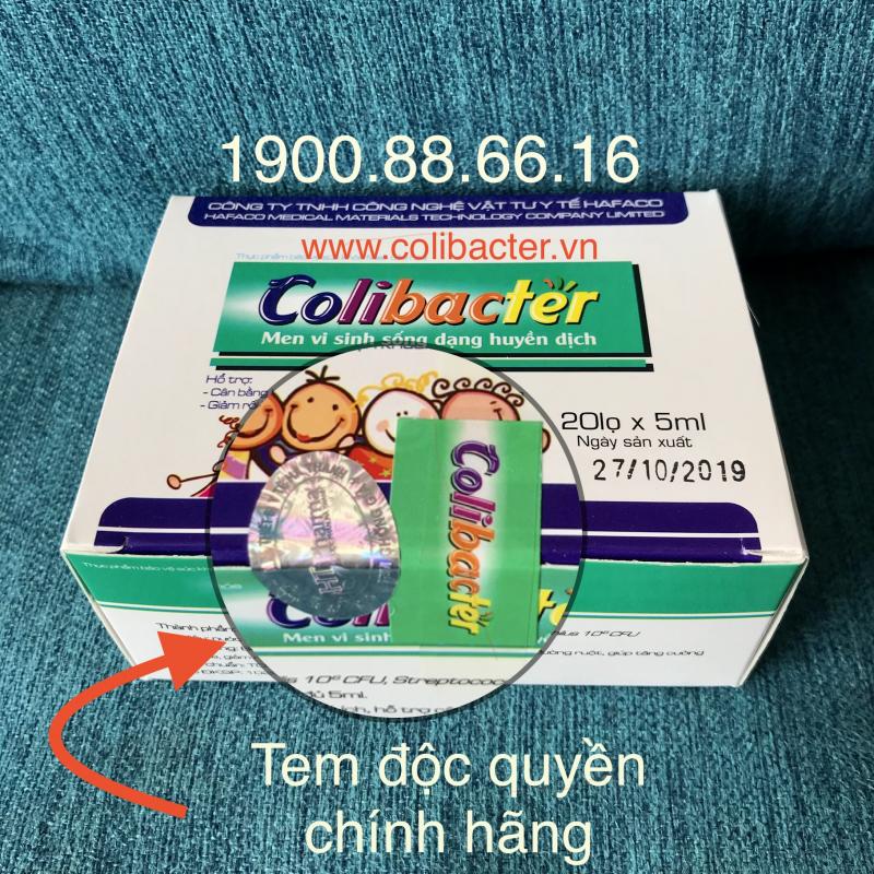 phan biet men vi sinh Colibacter chinh hang
